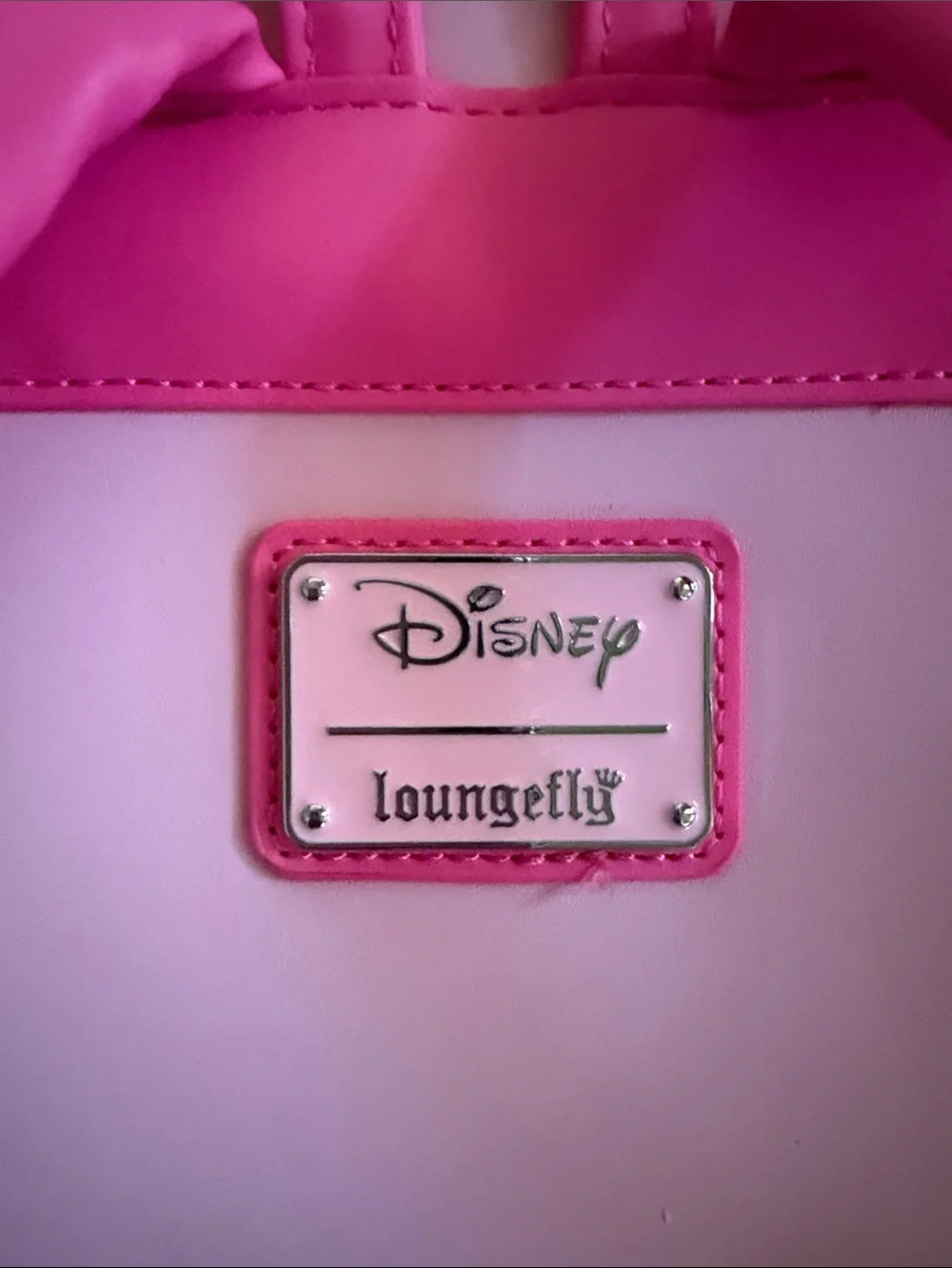 Loungefly Disney Minnie Mouse Pink Ghost Glow-In-The-Dark Mini Backpack NWT
